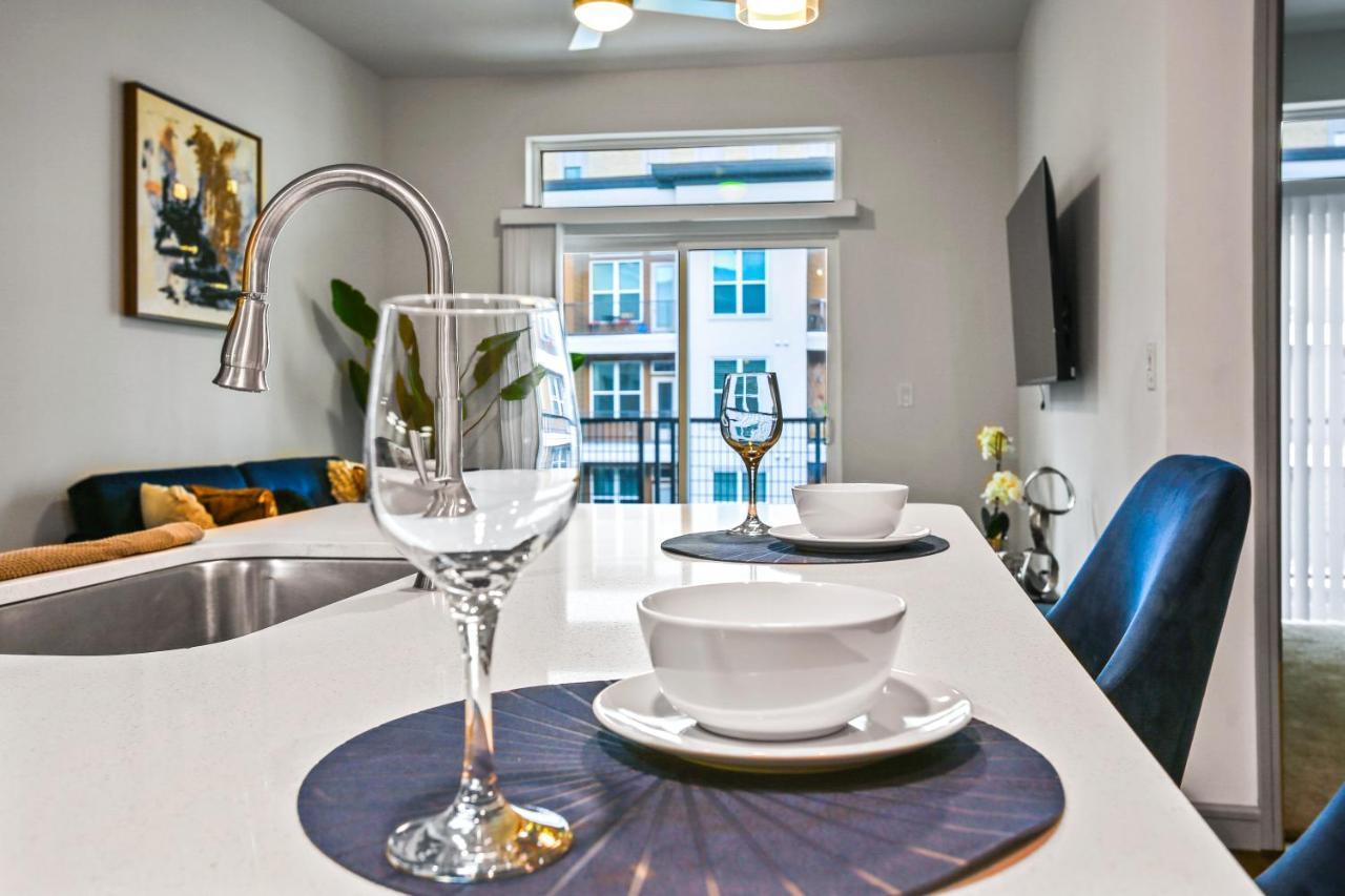 Luxury Apartment Close To Everything W Free Parking 5 휴스턴 외부 사진